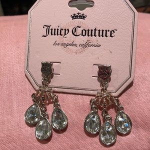 Juicy Couture-Life is Juicy dangling earrings